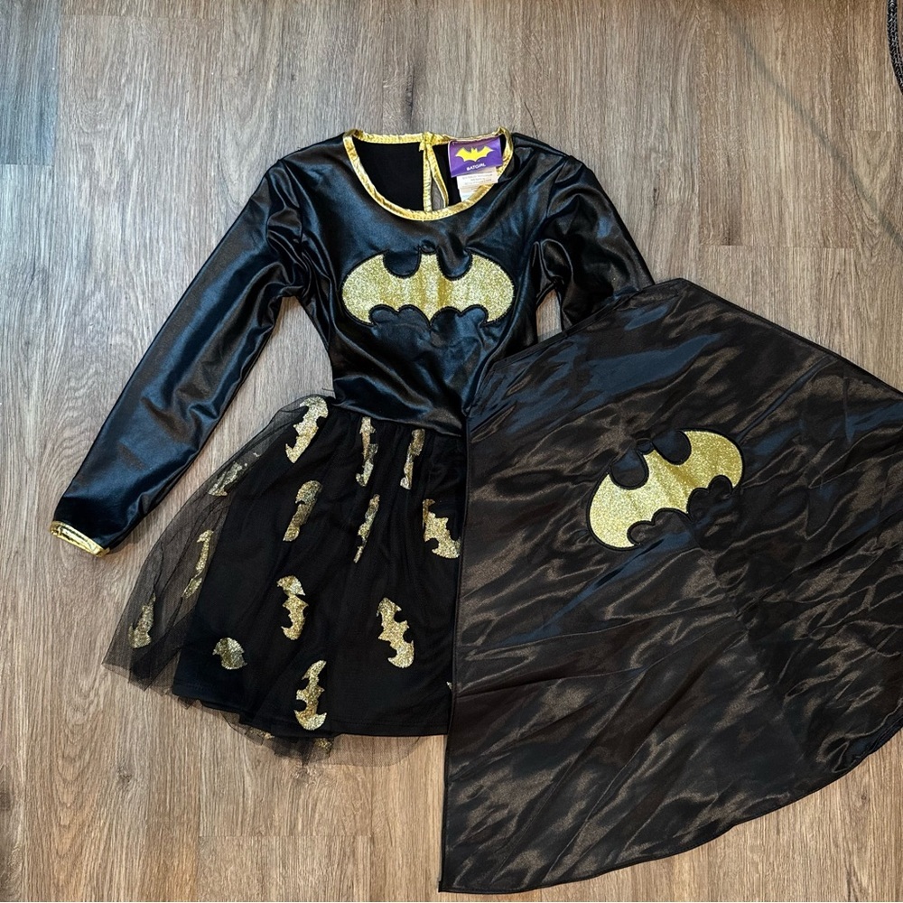 NEW Girls's Small 3-4 RUBIE'S BATGIRL Costume